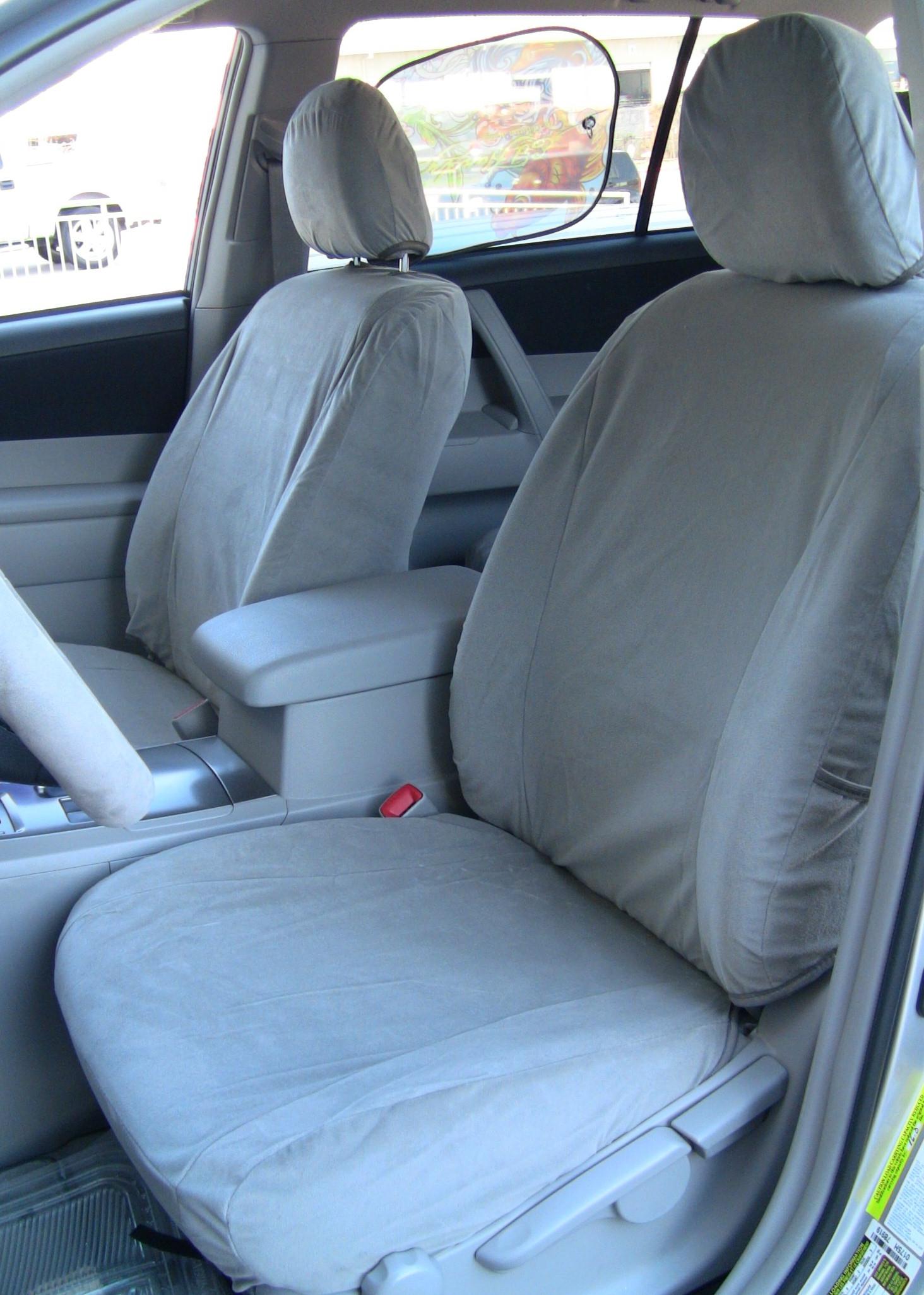 20082013 Toyota Highlander Front Buckets with Adjustable Headrests and